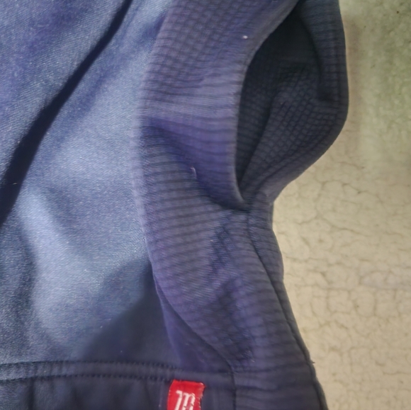 Mens New England Patriots Marucci Navy Performance Hoodie Sz.med - Picture 5 of 6